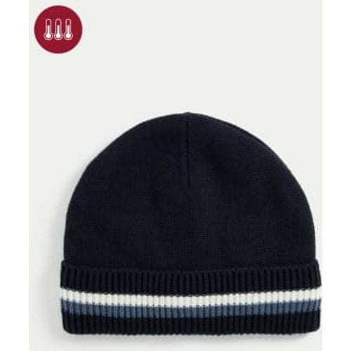 Mens Textured Beanie Hat with Thermowarmth™ - - M&S Collection - Modalova