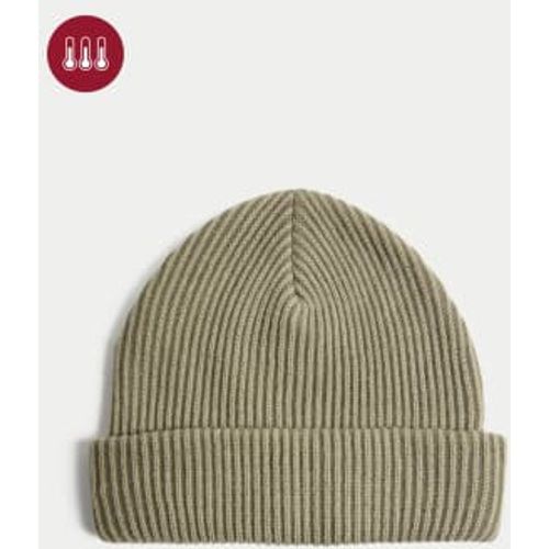 Mens Knitted Beanie Hat - - M&S Collection - Modalova