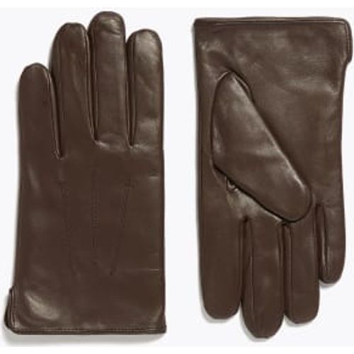 Mens Leather Gloves with Thermowarmth™ - - M&S Collection - Modalova