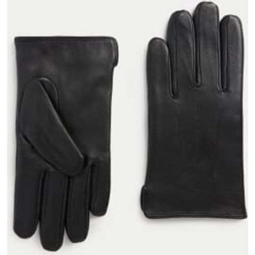 Mens Leather Gloves with Thermowarmth™ - - M&S Collection - Modalova