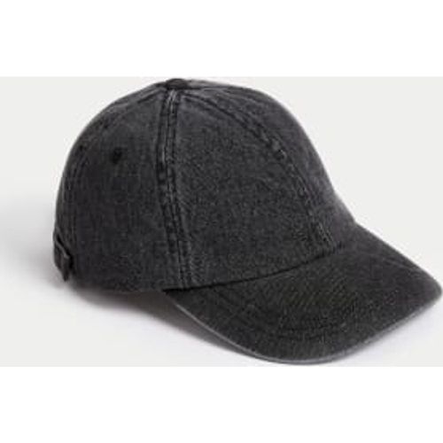 Mens Denim Baseball Cap - - M&S Collection - Modalova