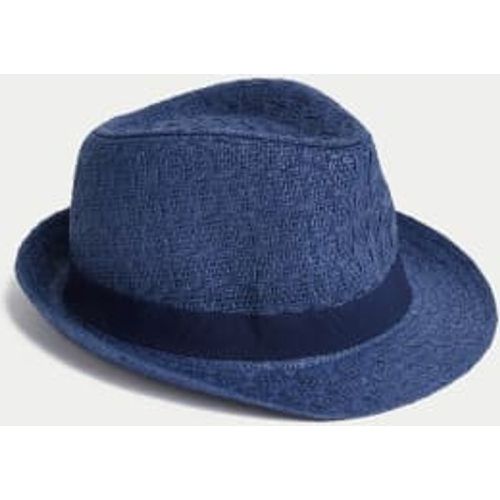 Mens Textured Trilby - - M&S Collection - Modalova