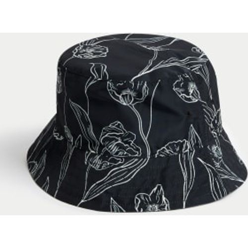 Mens Floral Bucket Hat with Stormwear™ - - Autograph - Modalova