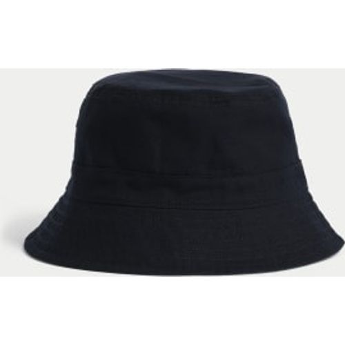 Mens Pure Cotton Reversible Bucket Hat - /, / - M&S Collection - Modalova