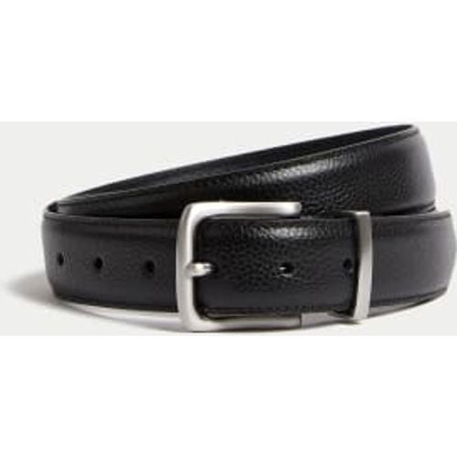 Mens Leather Textured Belt - - Autograph - Modalova