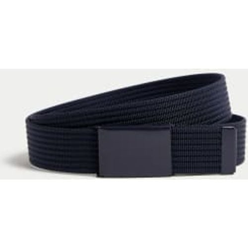 Mens Textured Clip Belt - - M&S Collection - Modalova