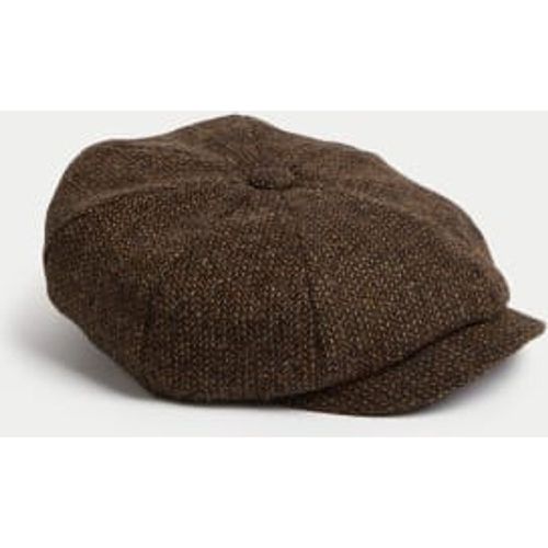 Mens Wool Rich Baker Boy Hat with Stormwear - - M&S Collection - Modalova