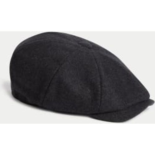 Mens Wool Blend Baker Boy Hat - - M&S x Ian Wright - Modalova