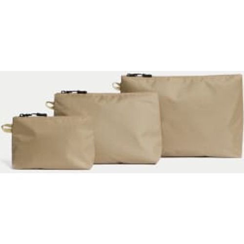 Mens 3pk Travel Pouches with Stormwear™ - - M&S Collection - Modalova