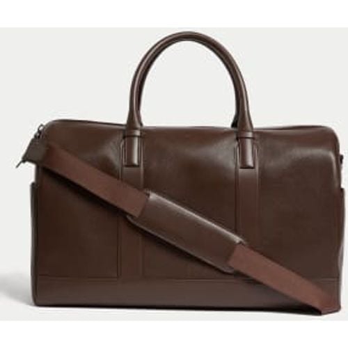 Mens Leather Weekend Bag - - Autograph - Modalova