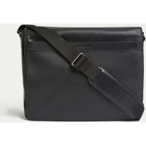 Mens Leather Messenger Bag - - Autograph - Modalova