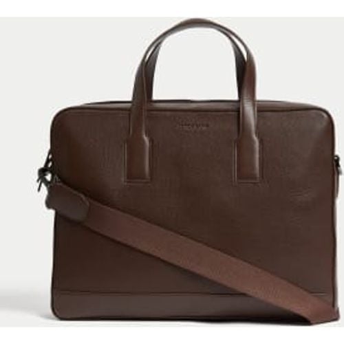 Mens Leather Laptop Bag - - Autograph - Modalova