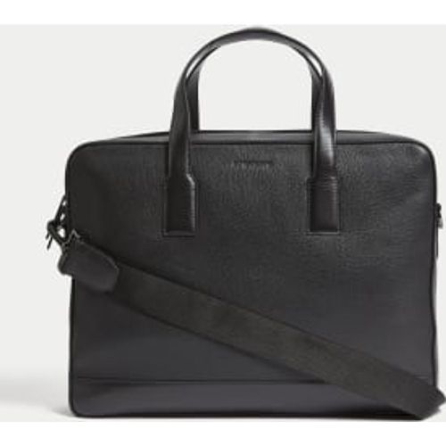 Mens Leather Laptop Bag - - Autograph - Modalova