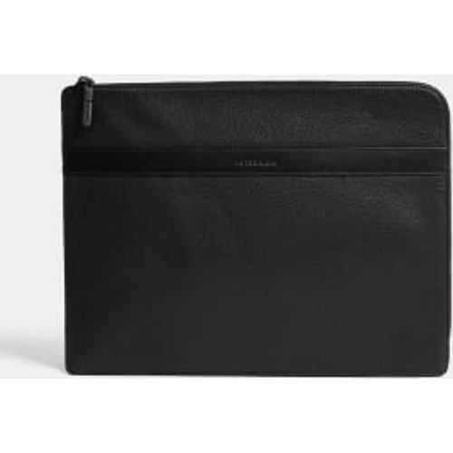 Mens Leather Laptop Pouch - - Autograph - Modalova