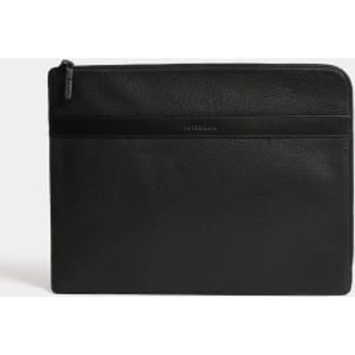 Mens Leather Laptop Pouch - - Autograph - Modalova