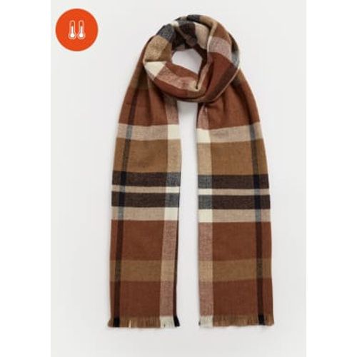 Mens Heatgen™ Checked Scarf - - M&S Collection - Modalova