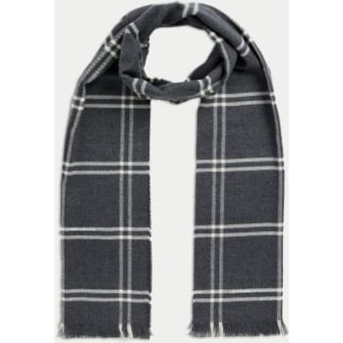 Mens Heatgen™ Checked Scarf - - M&S Collection - Modalova