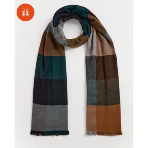 Mens Checked Heatgen™ Scarf - - M&S Collection - Modalova