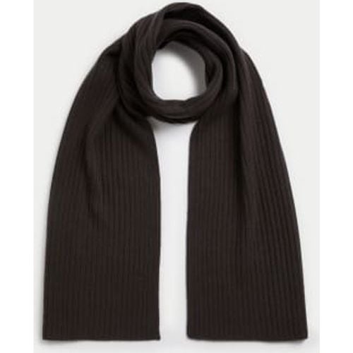 Mens Pure Cashmere Knitted Scarf - - Autograph - Modalova