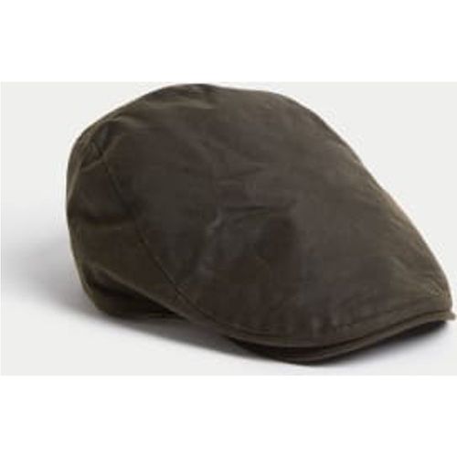 Mens Pure Cotton Flat Cap - - M&S Collection - Modalova