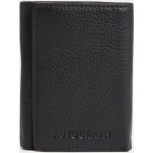 Mens Leather Tri-Fold Wallet - - Autograph - Modalova