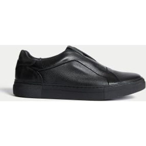 Mens Leather Slip-On Trainers with Freshfeet™ - /, / - Autograph - Modalova