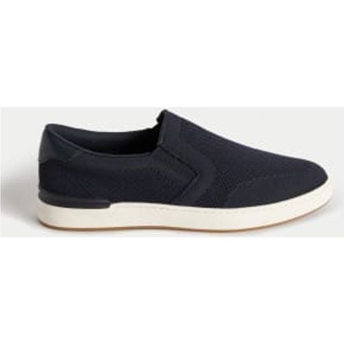 Mens Slip-On Trainers - - M&S Collection - Modalova