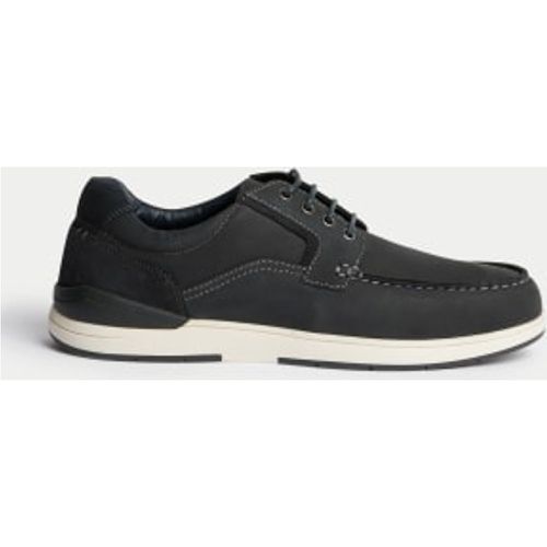 Mens Airflex™ Lace Up Nubuck Boat Shoes - - M&S Collection - Modalova