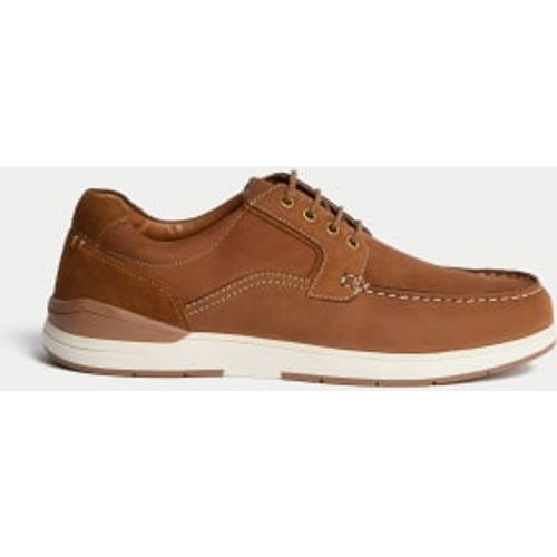 Mens Airflex™ Lace Up Nubuck Boat Shoes - - M&S Collection - Modalova