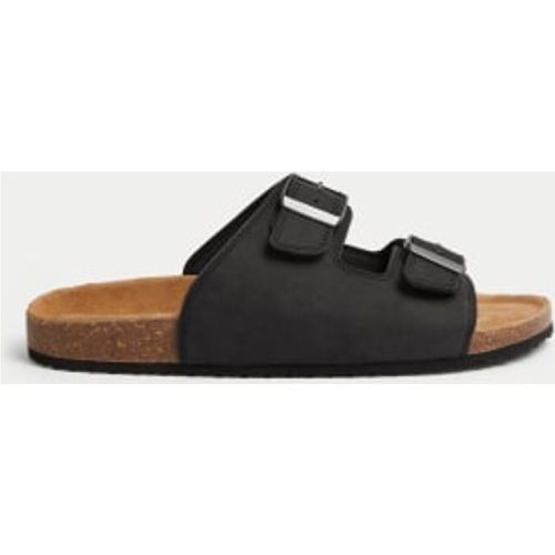 Mens Leather Slip-On Sandals - - M&S Collection - Modalova