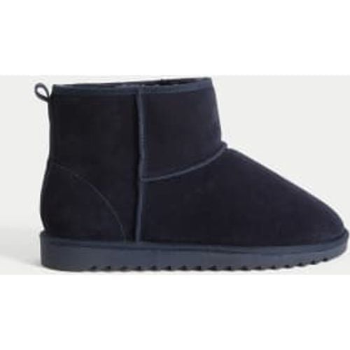 Mens Suede Slipper Boots with Freshfeet™ - - Autograph - Modalova