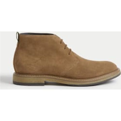 Mens Suede Chukka Boots - - M&S Collection - Modalova