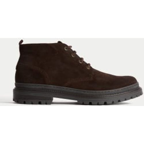 Mens Suede Casual Boots - - M&S Collection - Modalova