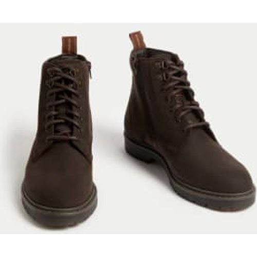 Mens Waterproof Leather Boots - - M&S Collection - Modalova