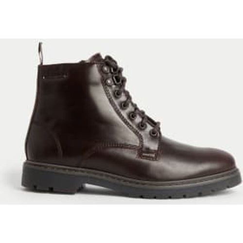 Mens Leather Waterproof Casual Boots - - M&S Collection - Modalova