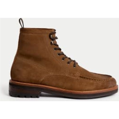 Mens Suede Casual Boots - - M&S Collection - Modalova