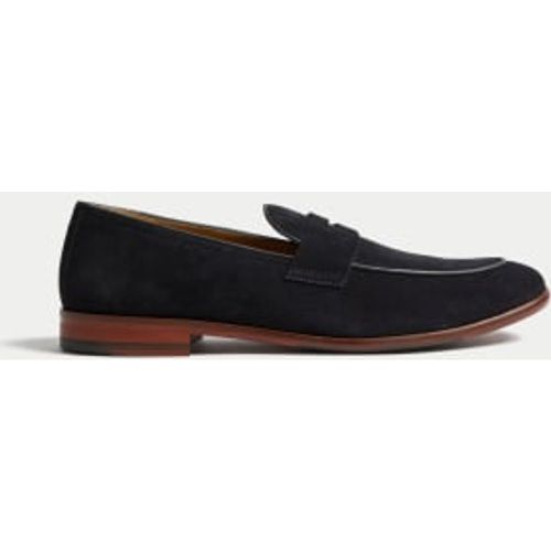 Mens Suede Slip-On Loafers - - Autograph - Modalova