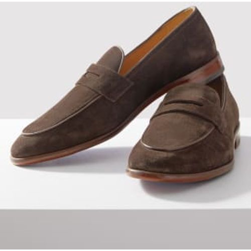 Mens Suede Slip-On Loafers - - Autograph - Modalova