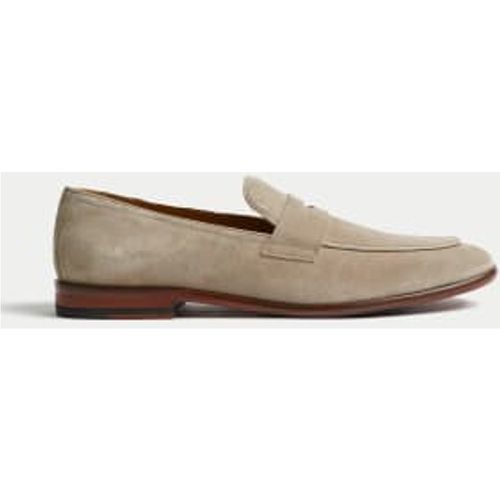 Mens Suede Slip-On Loafers - - Autograph - Modalova