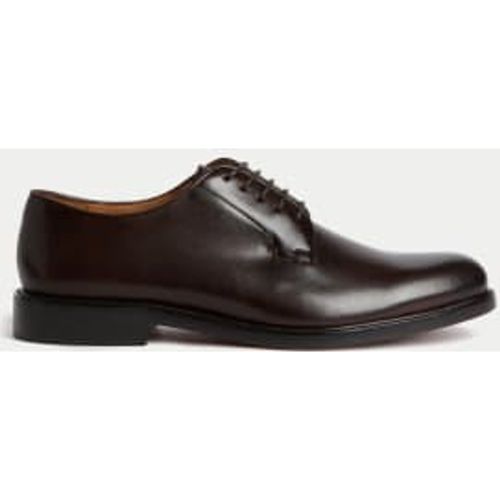 Mens Leather Derby Shoes - - M&S SARTORIAL - Modalova