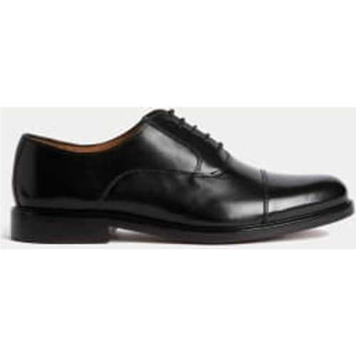 Mens Leather Oxford Shoes - - M&S SARTORIAL - Modalova