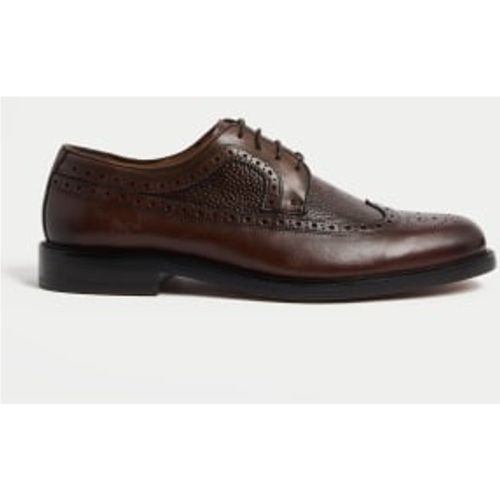 Mens Leather Brogues - - M&S SARTORIAL - Modalova