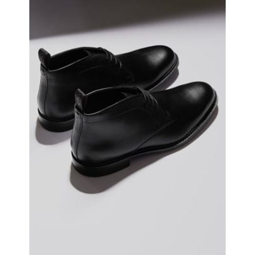 Mens Leather Chukka Boots - - Autograph - Modalova