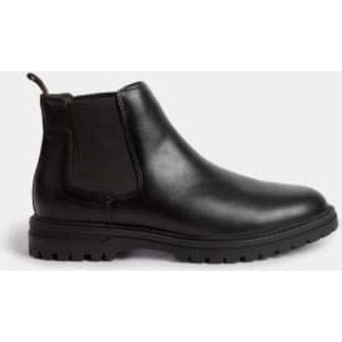 Mens Cleated Chelsea Boots - - M&S Collection - Modalova