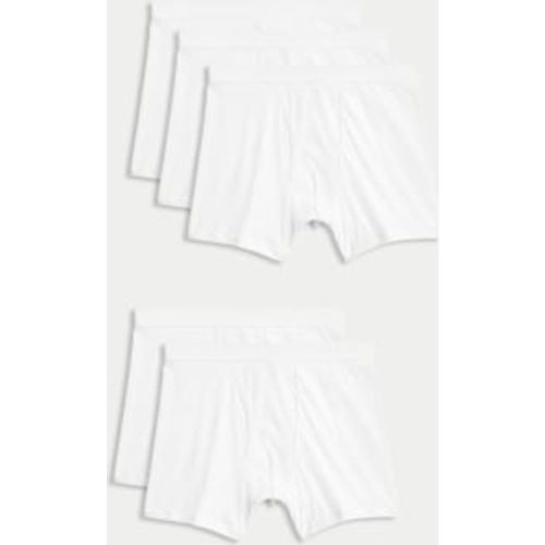 Mens 5pk Pure Cotton Cool & Fresh™ Trunks - - M&S Collection - Modalova