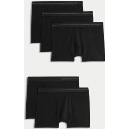 Mens 5pk Supima® Cotton Modal Trunks - - Autograph - Modalova