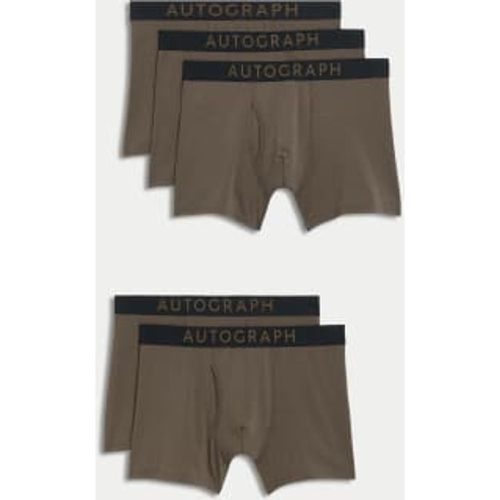 Mens 5pk Supima® Cotton Modal Trunks - - Autograph - Modalova