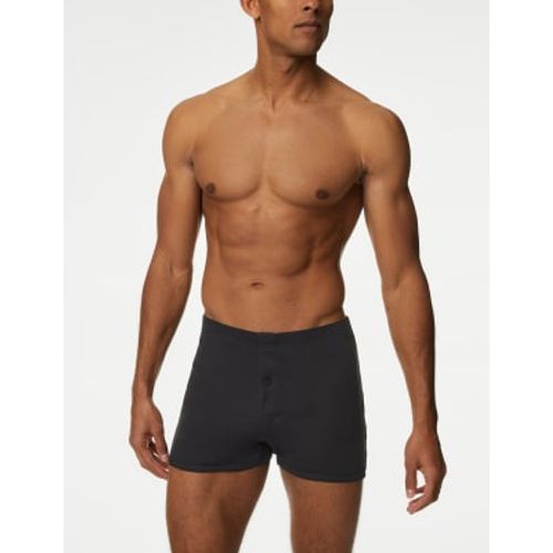 Mens 5pk Essential Cotton Trunks - - M&S Collection - Modalova