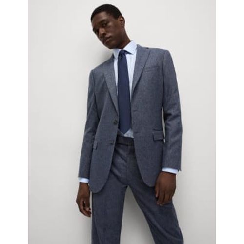 Mens Tailored Fit Wool Rich Donegal Suit Jacket - - M&S Collection - Modalova