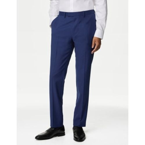 Mens Skinny Fit Stretch Suit Trousers - - M&S Collection - Modalova